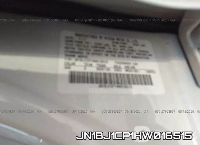 JN1BJ1CP1HW016515 фото 10