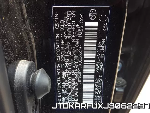 JTDKARFUXJ3062297 фото 2
