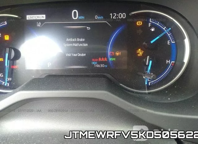 JTMEWRFV5KD505622 фото 8