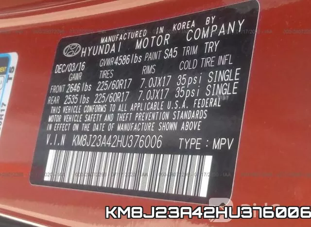 KM8J23A42HU376006 фото 10