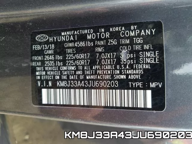 KM8J33A43JU690203 фото 2