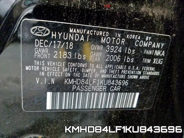 KMHD84LF1KU843696 фото 2