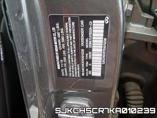 SJKCH5CR7KA010239 фото 2