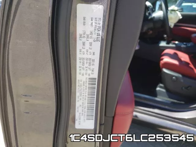 1C4SDJCT6LC253545 фото 2