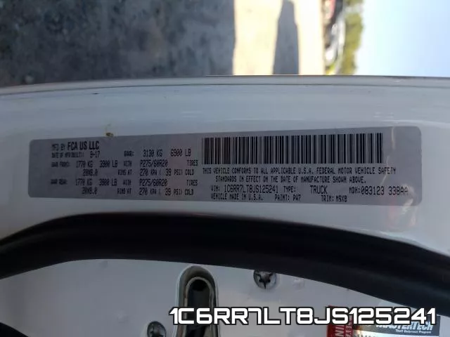 1C6RR7LT8JS125241 фото 2