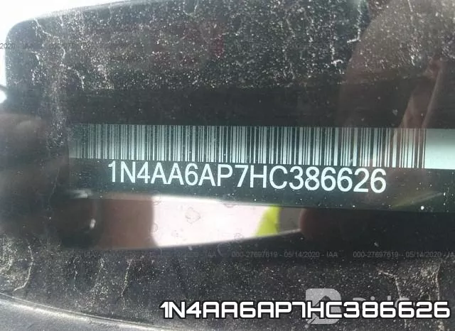 1N4AA6AP7HC386626 фото 10