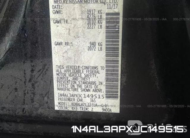 1N4AL3APXJC149515 фото 10