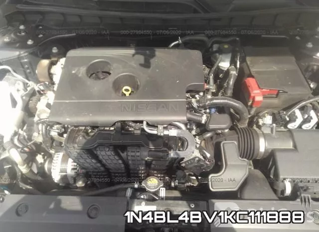1N4BL4BV1KC111888 фото 2