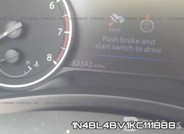 1N4BL4BV1KC111888 фото 8