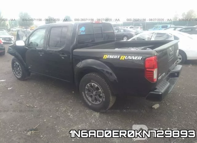1N6AD0ER0KN729893 фото 4