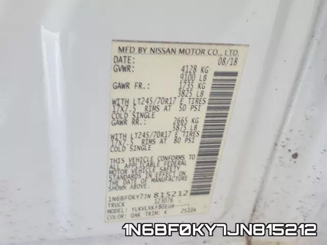 1N6BF0KY7JN815212 фото 2