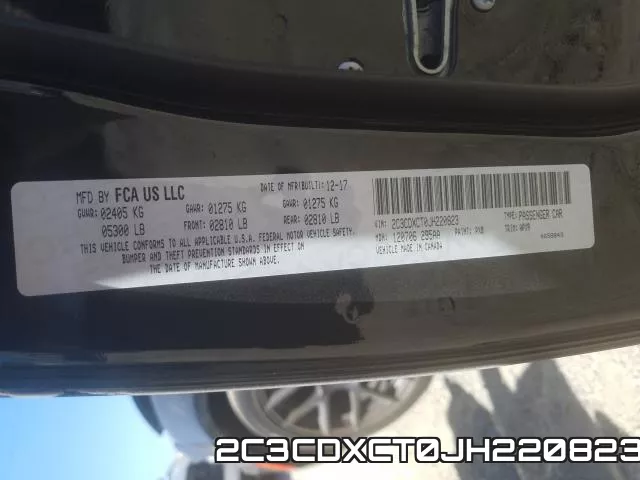 2C3CDXCT0JH220823 фото 2
