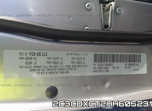 2C3CDXCT2HH605231 фото 9