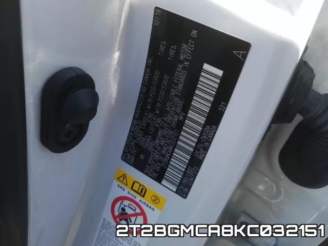 2T2BGMCA8KC032151 фото 2