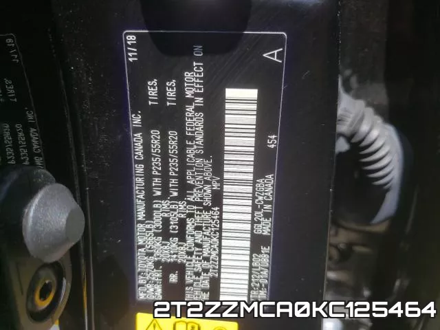 2T2ZZMCA0KC125464 фото 2
