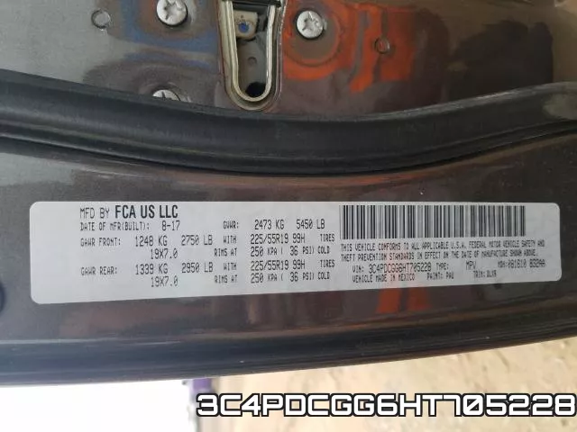 3C4PDCGG6HT705228 фото 2
