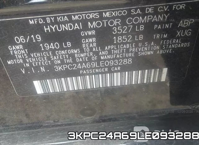 3KPC24A69LE093288 фото 10