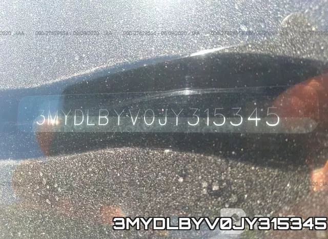 3MYDLBYV0JY315345 фото 10