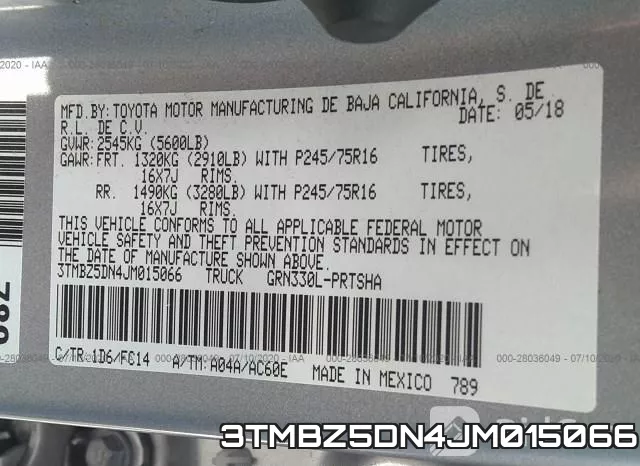 3TMBZ5DN4JM015066 фото 10