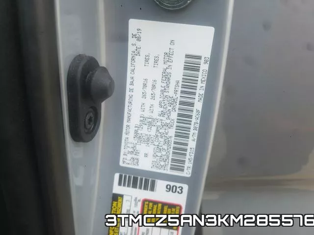 3TMCZ5AN3KM285576 фото 2