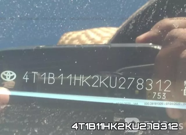 4T1B11HK2KU278312 фото 9