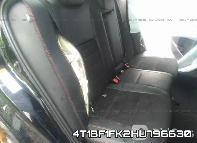 4T1BF1FK2HU796630 фото 9
