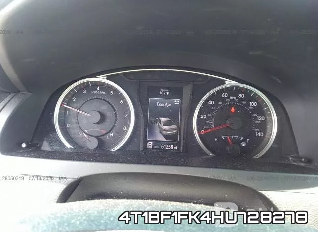 4T1BF1FK4HU728278 фото 8