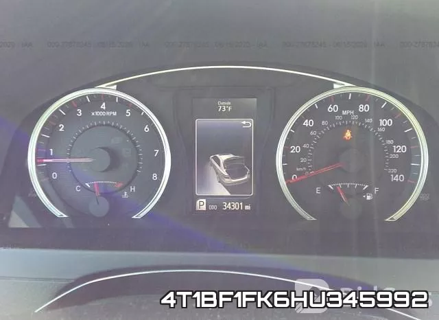 4T1BF1FK6HU345992 фото 8
