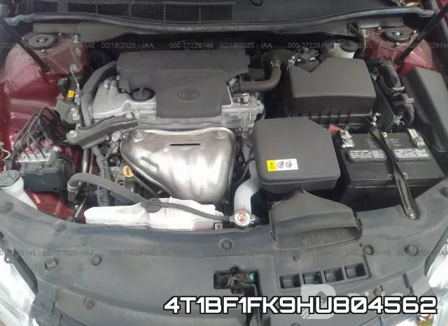 4T1BF1FK9HU804562 фото 2