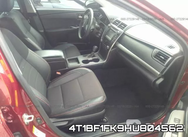 4T1BF1FK9HU804562 фото 6