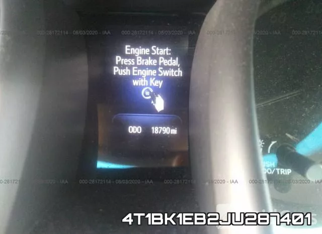 4T1BK1EB2JU287401 фото 8