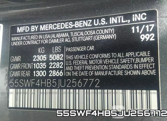 55SWF4HB5JU256772 фото 10