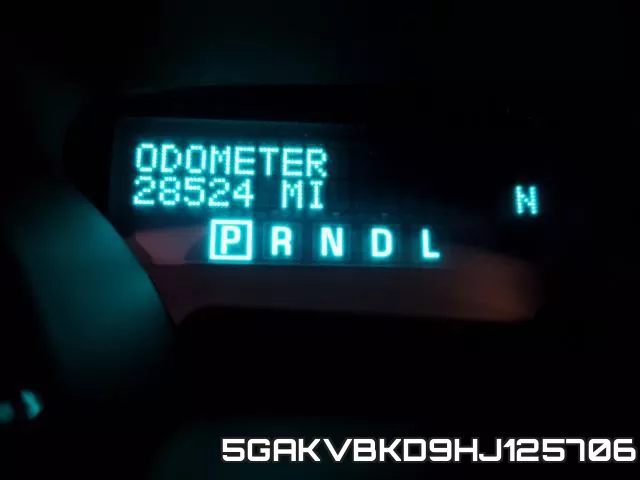 5GAKVBKD9HJ125706 фото 9