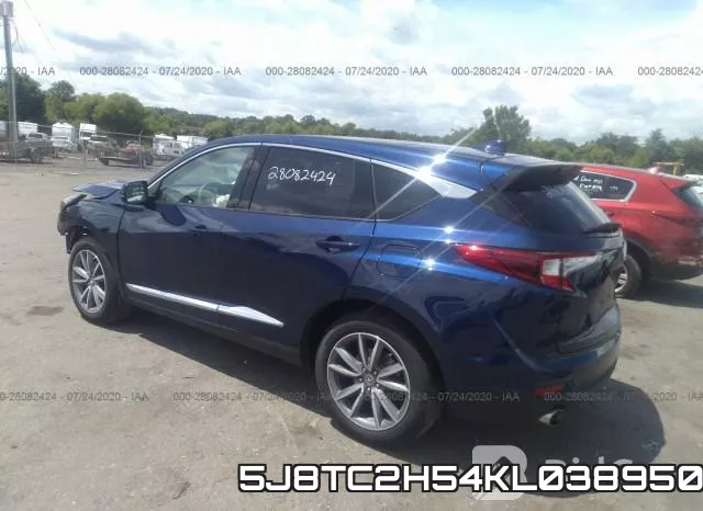 5J8TC2H54KL038950 фото 4