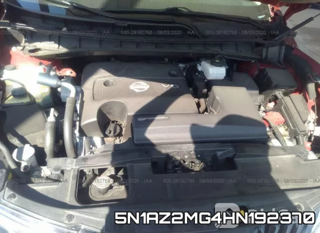 5N1AZ2MG4HN192370 фото 2