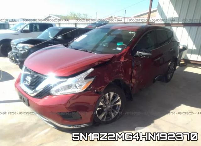 5N1AZ2MG4HN192370 фото 3