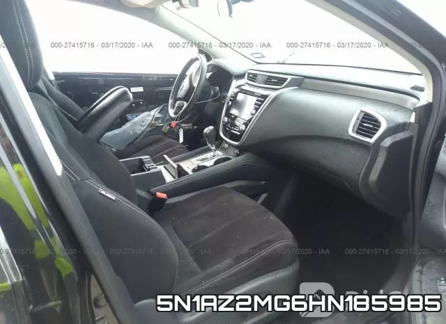 5N1AZ2MG6HN185985 фото 6