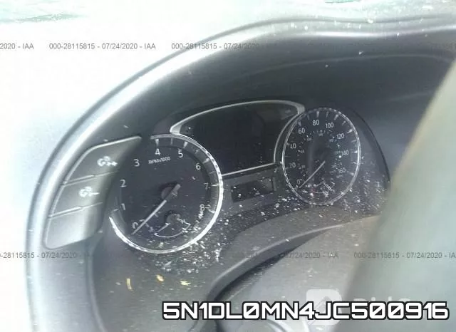 5N1DL0MN4JC500916 фото 8