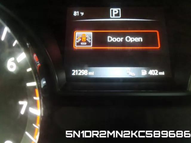 5N1DR2MN2KC589686 фото 9