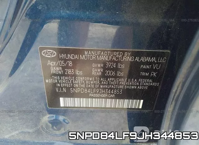 5NPD84LF9JH344853 фото 10