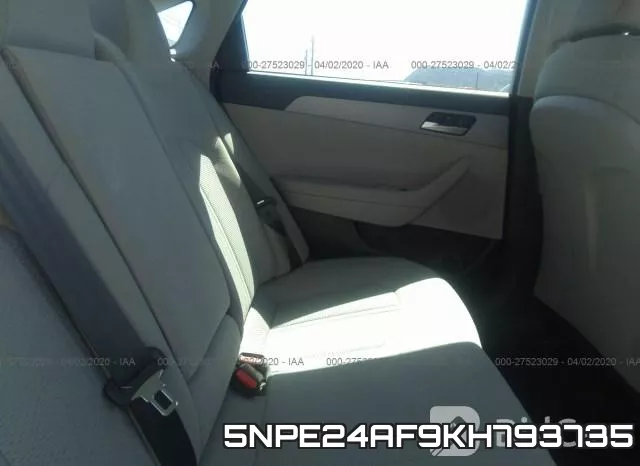 5NPE24AF9KH793735 фото 9