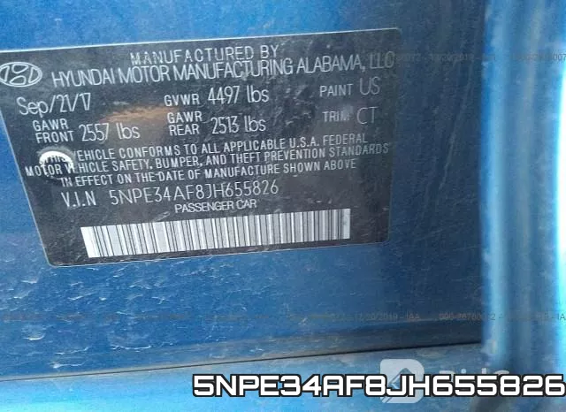 5NPE34AF8JH655826 фото 10