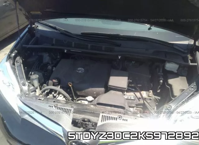 5TDYZ3DC2KS972892 фото 2