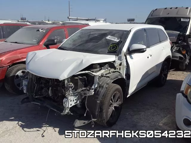 5TDZARFH6KS054232 фото 3