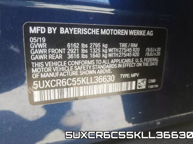 5UXCR6C55KLL36630 фото 2