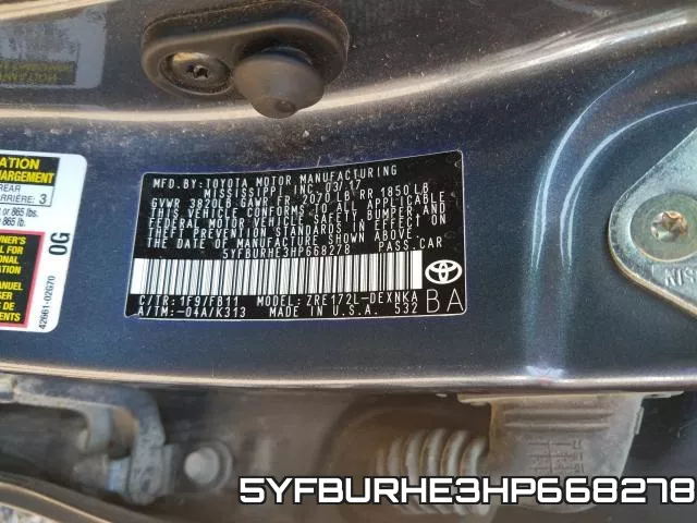 5YFBURHE3HP668278 фото 2