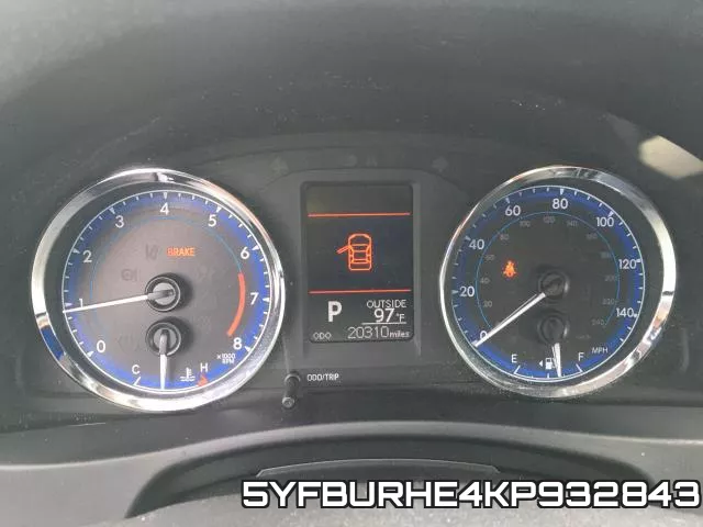 5YFBURHE4KP932843 фото 9