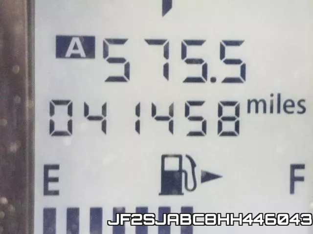 JF2SJABC8HH446043 фото 9