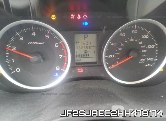 JF2SJAEC2HH478174 фото 8