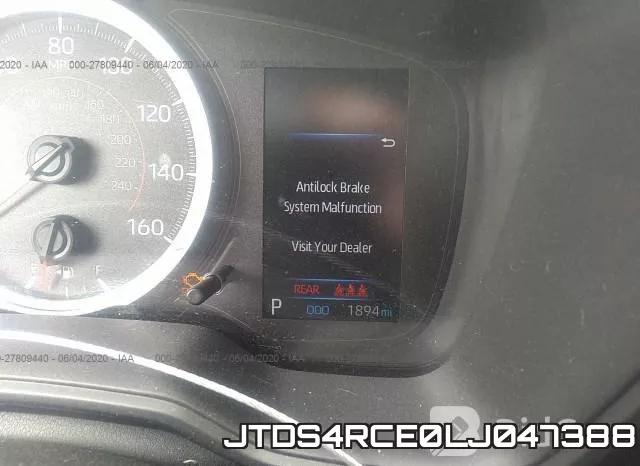 JTDS4RCE0LJ047388 фото 8